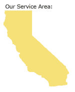 Our Service Area is all of California.